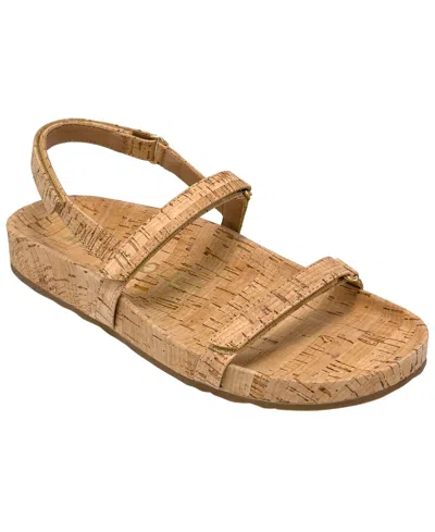 Aerosoles Women's Liana Open Toe Footbed Sandals In Brown