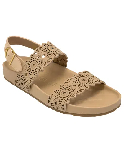 Aerosoles Women's Lily Open Toe Footbed Sandals In Brown