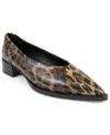 Aerosoles Women's Mide Tailored Flat In Animal Print
