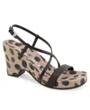 Aerosoles Miles Slingback Sandal In Java Spotted Print Faux Leather