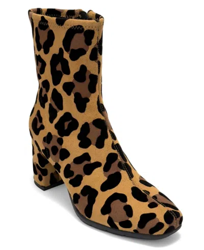 Aerosoles Women's Miley Block Heel Dress Booties In Multi