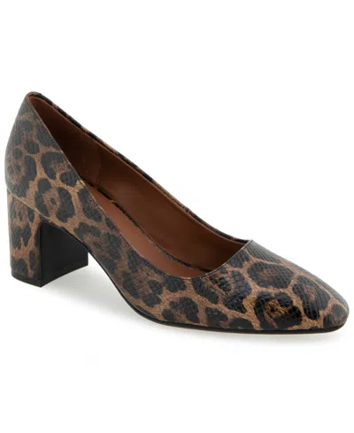 Aerosoles Women's Minetta Dress Pump In Animal Print