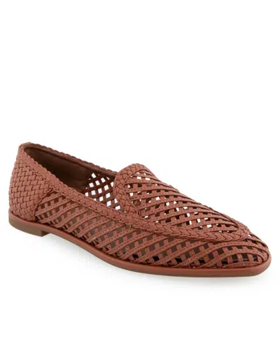 Aerosoles Women's Nagle Loafers In Ginger Bread Polyurethane