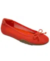 Aerosoles Onyx Mesh Ballet Flat In Red