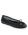 Aerosoles Palma Flat In Black Mesh