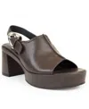 Aerosoles Zella Platform Sandal In Brown