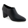 Aerosoles Womens Bree Block Heel Booties In Black