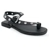 Aerosoles Womens Buckle Manmade Ankle Strap In Multi