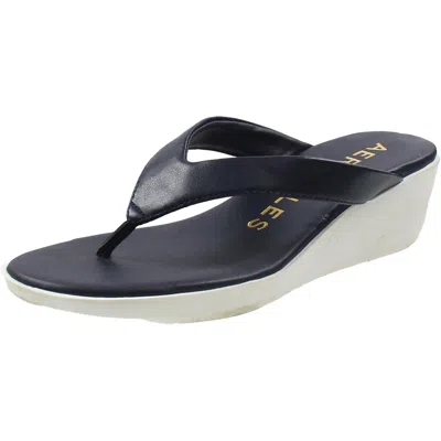 Aerosoles Womens Memory Foam Wedge Sandals