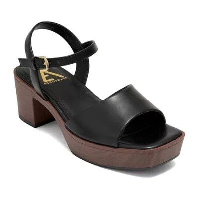 Aerosoles Womens Taja Strap Sandals In Black