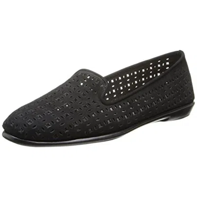 Aerosoles You Betcha Womens Perforated Smoking Loafers In Multi