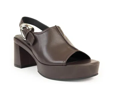 Aerosoles Zella Platform Sandal In Brown