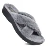 Aerothotic - Lola Soft Cozy Women's Slipper In Grey