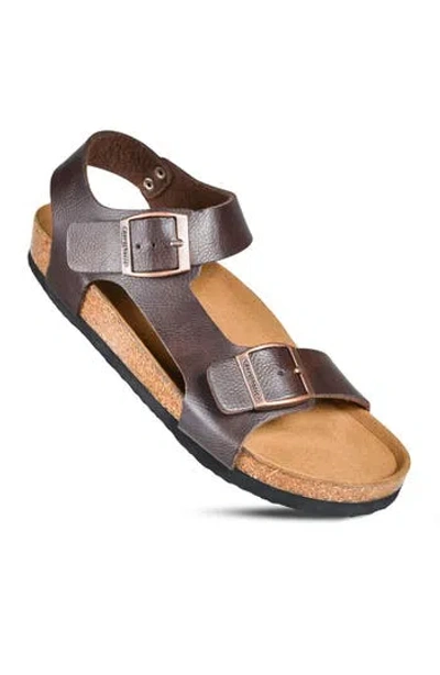 Aerothotic Amulet Sandal In Brown