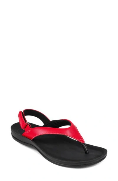 Aerothotic Aura Faux Leather Sandal In Multi