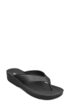 Aerothotic Fallon Flip Flop In Black