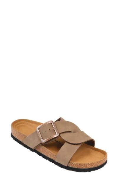 Aerothotic Kai Slide Sandal In Stone