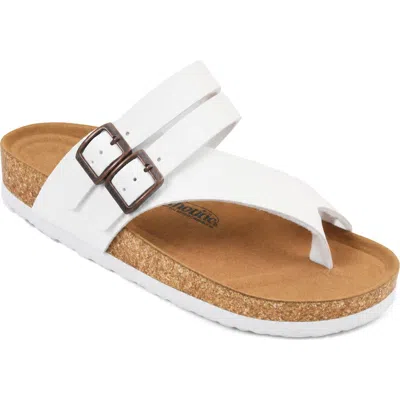 Aerothotic Kaizen Slide Sandal In White