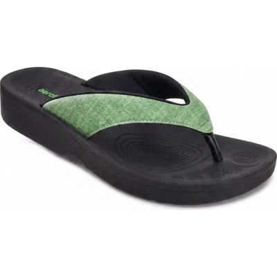 Aerothotic Mellow Vibe Flip Flop In Multi