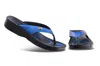 Aerothotic Original Orthotic Comfort Thong Sandal Flip Flops - Matt In Blue