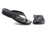 Aerothotic Original Orthotic Comfort Thong Sandal Flip Flops In Black