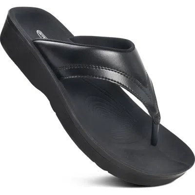 Aerothotic Ostrayas Sandal In Black