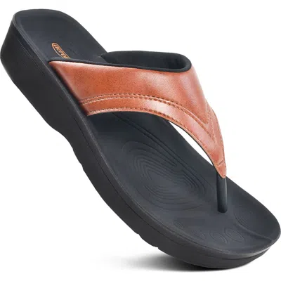 Aerothotic Ostrayas Sandal In Brown