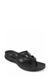 Aerothotic Raido Flip Flop In Black
