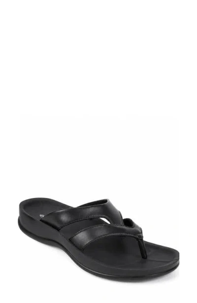 Aerothotic Raido Flip Flop In Black