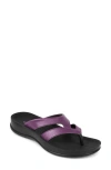 Aerothotic Raido Flip Flop In Plum