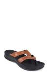 Aerothotic Raido Flip Flop In Tan