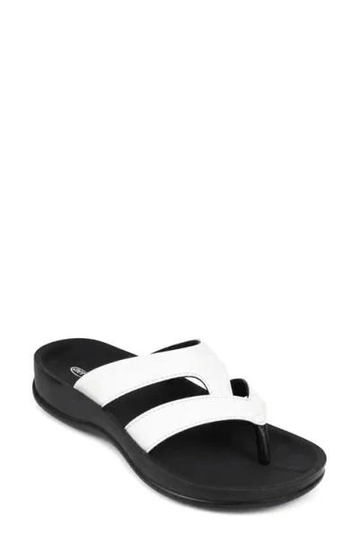 Aerothotic Raido Flip Flop In White