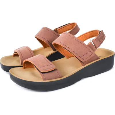 Aerothotic Renee Adjustable Strap Sandal In Multi