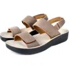 Aerothotic Renee Adjustable Strap Sandal In Neutral
