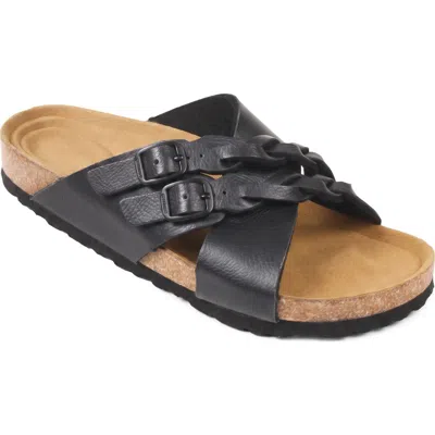 Aerothotic Suri Slide Sandal In Black