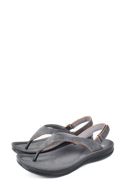 Aerothotic Verra Sandal In Gray