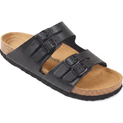 Aerothotic Willow Slide Sandal In Black