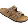 Aerothotic Willow Slide Sandal In Stone