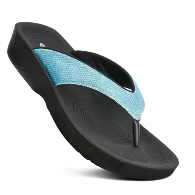 Aerothotic Women's Sandals Aislynn In Blue