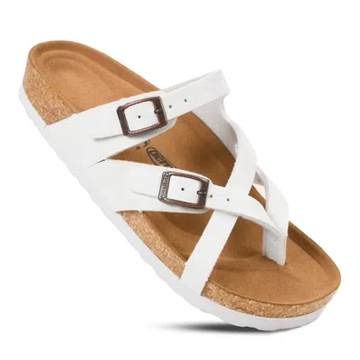Aerothotic Women's Sandals Celestis In White