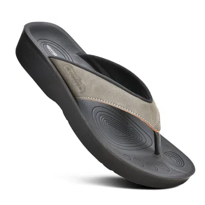 Aerothotic Women's Sandals Cuta In Grey