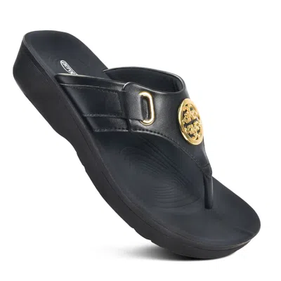Aerothotic Women's Sandals Hazel In Black