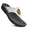 Aerothotic Women's Sandals Idelle In Silver