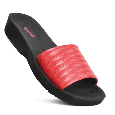 Aerothotic Women's Sandals Maeve In Red