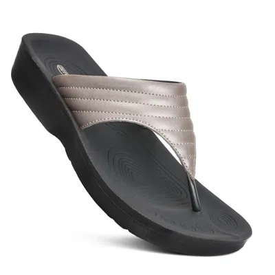 Aerothotic Women's Sandals Mairin In Brown