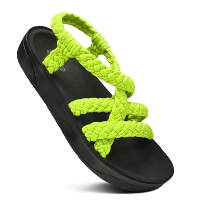 Aerothotic Women's Sandals Maris In Green
