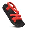 Aerothotic Women's Sandals Maris In Red