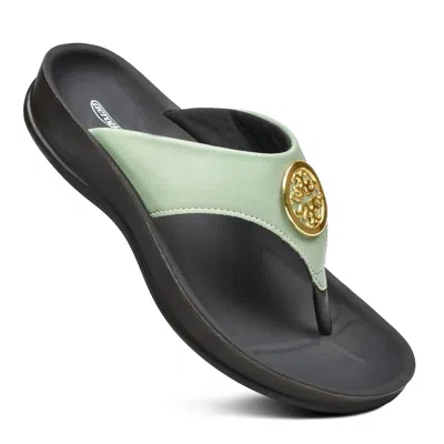 Aerothotic Women's Sandals Othilia In Green