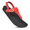 Aerothotic Women's Ridge Ankle Strap Sandal In Red In Red