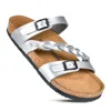 Aerothotic Women's Sandals Viking In Silver